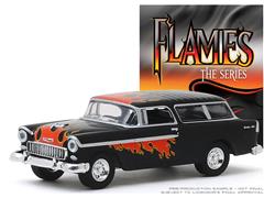 30117 - Greenlight Diecast Flames The Series 1955 Chevrolet