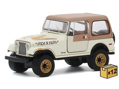 30175-CASE - Greenlight Diecast 1979 Jeep CJ 7 Golden