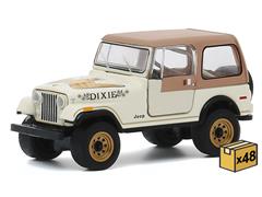 30175-MASTER - Greenlight Diecast 1979 Jeep CJ 7 Golden Eagle Dixie