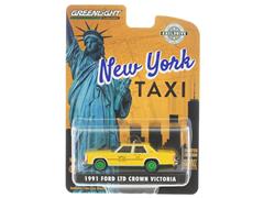 30290-SP - Greenlight Diecast NYC Taxi 1991 Ford LTD