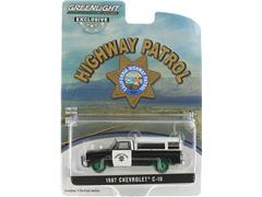 Greenlight Diecast California Highway Patrol 1987 Chevrolet C 10
