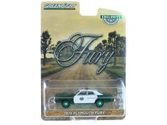 30325-SP - Greenlight Diecast Capitol City Police 1975 Plymouth Fury SPECIAL