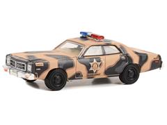 30326 - Greenlight Diecast Hazzard County Camouflage Sheriff 1978 Dodge Monaco