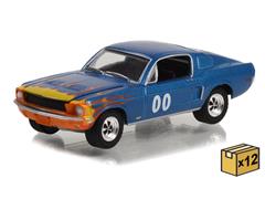 30328-CASE - Greenlight Diecast 1968 Ford Mustang GT Fastback