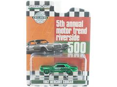 Riverside 500 Official Pace Car - 1967 Mercury Cougar in Chrome Green - Motor Trend Magazine Car of the Year #30393-SP