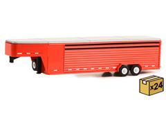 30423-MASTER - Greenlight Diecast 26 Continuous Gooseneck Livestock Trailer