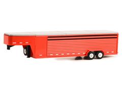 30423 - Greenlight Diecast 26 Continuous Gooseneck Livestock Trailer