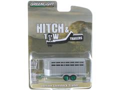 30424-SP - Greenlight Diecast 14 Livestock Trailer