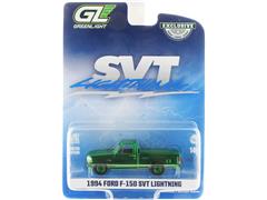 GREENLIGHT #30469-SP1 - 1994 Ford F-150 SVT Lightning Pickup with Tonneau Bed Cover in Green Chrome