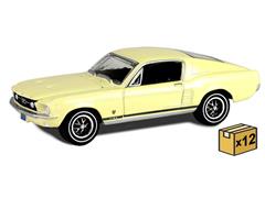 30504-CASE - Greenlight Diecast 1967 Ford Mustang GT Flastback