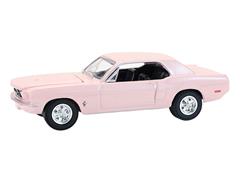 GREENLIGHT #30538 - 1968 Ford Mustang Coupe in Hot Pink - West Coast USA Special Edition - Ford Rainbow of Colors