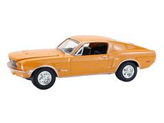 GREENLIGHT #30539 - 1968 Ford Mustang Fastback in Madagascar Orange - Ford Rainbow of Colors - West Coast USA Special Edition