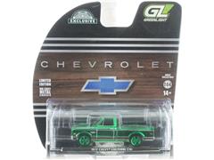 1972 Chevrolet Cheyenne C10 Short Bed Pickup Truck in Chrome Green #30546-SP