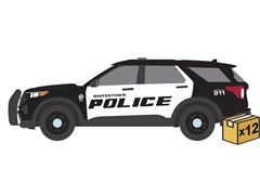 30553-CASE - Greenlight Diecast Whitestown Metropolitan Police Department Whitestown