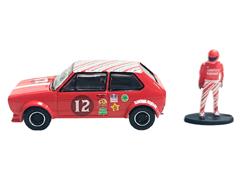 GREENLIGHT #30564-C - 1967 Mini Cooper with Race Car Figure