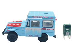 GREENLIGHT #30564-D - 1974 Jeep DJ-5 U S Mail Truck with Mailbox Accessory