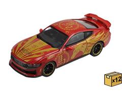 GREENLIGHT #30576-CASE - 2026 Year of the Horse - 2024 Ford Mustang Dark Horse - Chinese Zodiac 2026 Year of the Horse