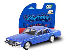 GREENLIGHT #30598 - 1986 Chevrolet Caprice in Electric Blue Sergio Rocha Collaboration