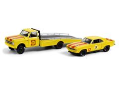 Greenlight Diecast Shell Oil 1967 Chevrolet C 30 Ramp