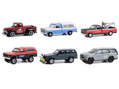 Greenlight Diecast Blue Collar Collection Series 12 6 Pieces