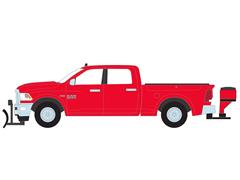 GREENLIGHT #35320-C - 2016 Ram 2500 with Salt Spreader and Snow Plow in Agriculture Red