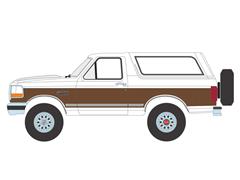 GREENLIGHT #35320-F - 1993 Ford Bronco XLT in Oxford White and Medium Mocha Metallic