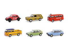 36100-CASE - Greenlight Diecast Club Vee Dub Series 19 6 pieces