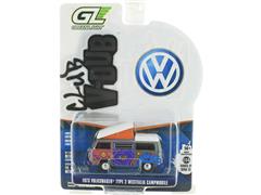 GREENLIGHT #36120-C-SP - 1973 Volkswagen Type 2 Westfalia Camper Van - Music Festival Van