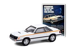 39060-D - Greenlight Diecast 1980 Ford Mustang Introducing A