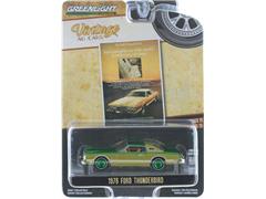 GREENLIGHT #39150-E-SP2 - 1976 Ford Thunderbird in Chrome and Gold - Treat Yourself to One of the Worlds Great Luxury Car Buys