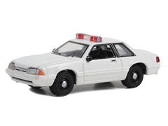 43008-B - Greenlight Diecast Police 1987 93 Ford Mustang