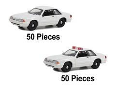 Greenlight Diecast Police 1987 93 Ford Mustang