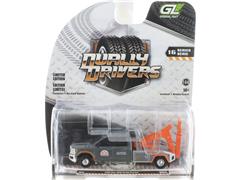 GREENLIGHT #46160-E-SP - 2022 Ram 3500 Dually Wrecker in Raw Body Grey