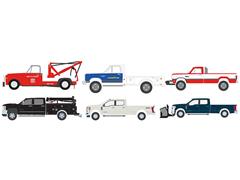 GREENLIGHT #46170-CASE - Dually Drivers Series 17 - 6-Piece Set in a Non-Returnable Factory-Sealed Case