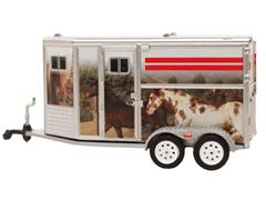 GREENLIGHT #48110-F - Horse Trailer with Custom Horse Wrap