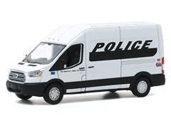 53010-D - Greenlight Diecast Ford Police 2019 Ford Transit LWB High