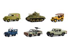 Greenlight Diecast Battalion 64 Series 3 6 Piece Set