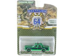 GREENLIGHT #61050-E-SP2 - U S Air Force Security Police - 1985 Dodge Diplomat in Chrome Green