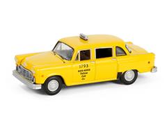 62030-C - Greenlight Diecast Yellow Cab 1793 1980 Checker