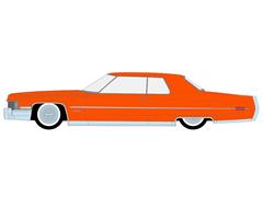 GREENLIGHT #63090-D - 1972 Cadillac Coupe deVille in Mandarin Orange