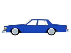 GREENLIGHT #63090-E - 1986 Chevrolet Caprice in Electric Blue