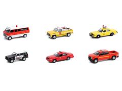 Greenlight Diecast Fire Rescue Series 2 6 Piece Set