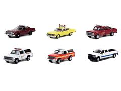 67030-CASE - Greenlight Diecast Fire Rescue Series 3 6 Piece Set