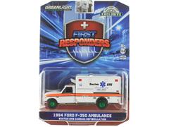 67066-SP - Greenlight Diecast First Responders Boston EMS Cardiac Defibrillation Ambulance