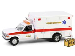 67068-CASE - Greenlight Diecast Detroit Fire Department EMS 1995