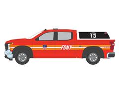 67070-E - Greenlight Diecast FDNY 2023 Chevrolet Silverado Fire