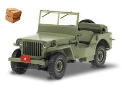 86593-BOX - Greenlight Diecast Army Brigadier General 1942 Willys