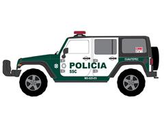 GREENLIGHT #86644 - Mexico City Police - 2019 Jeep Wrangler Unlimited Rubicon