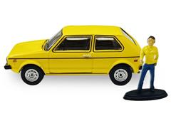 GREENLIGHT #97170-A - 1977 Volkswagen Rabbit with Female Customer Figure