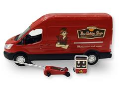 GREENLIGHT #97170-E - 2019 Ford Transit LWB High Roof with Mobile Mechanic Car Jack and Battery